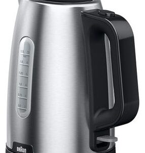 Jarro Elétrico PurShine WK1500 1.7L 2200W (Inox/Preto) - BRAUN