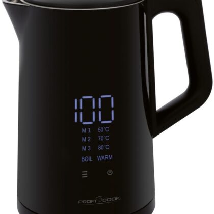 Jarro Elétrico WKS 1243 1,7L 2200W c/ Controlo Tátil - PROFICOOK