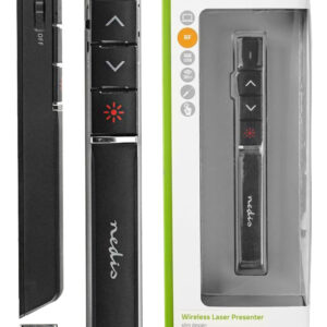 Apresentador Diapositivos c/ Apontador Laser s/ Fios - NEDIS