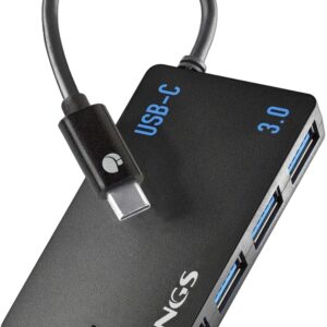 Hub USB-C 4-EM-1 (4x USB 3.0) - NGS