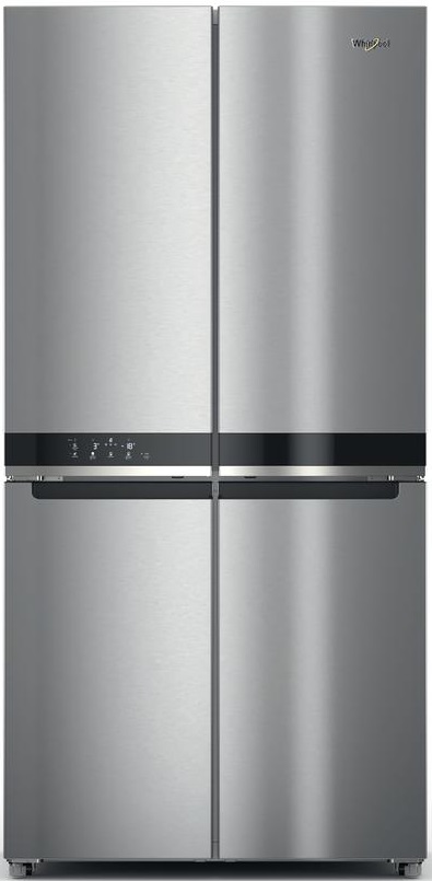 Frigorífico Americano Side By Side WQ9 B3L EF 594L No Frost (Inox) - WHIRLPOOL