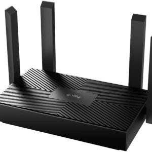 Router Wireless AX1500 WR1500 Dual-band Wi-Fi 6 (Preto) - CUDY