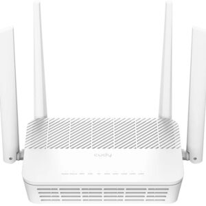 Router AX3000 Gigabit Mesh Wi-Fi 6 WR3000S (Branco) - CUDY
