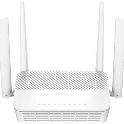 Router AX3000 Gigabit Mesh Wi-Fi 6 WR3000S (Branco) - CUDY