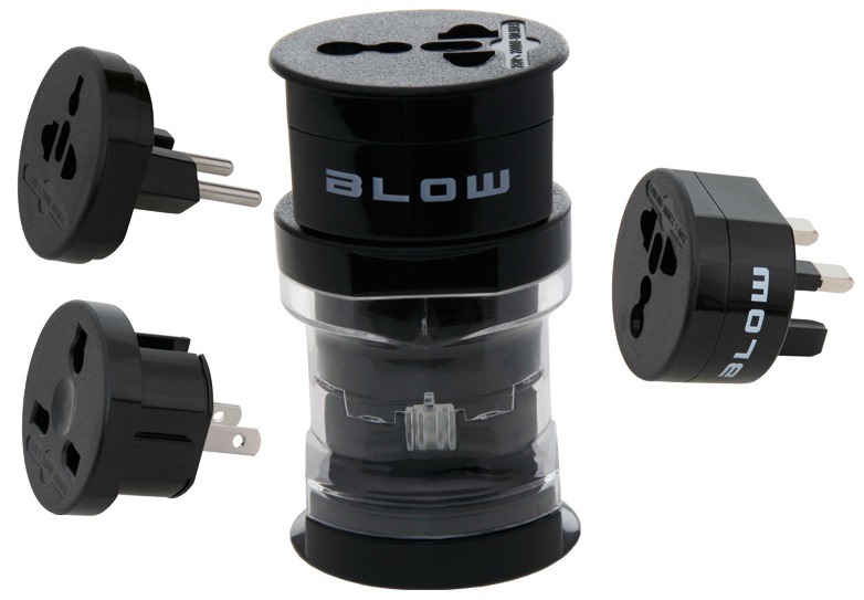 Pack Adaptadores Corrente p/ Viagem - BLOW