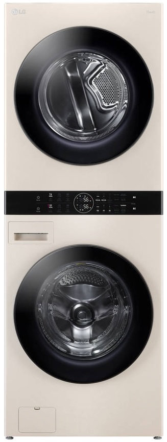 Máquina de Lavar e Secar Roupa WashTower WT1210EEF 12/10Kg 1400RPM (Bege) - LG