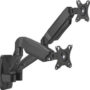 Suporte p/ 2 Monitores 9Kg 17-32 (Preto) - AISENS