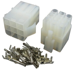 Conjunto de Conectores Multifun??o 6,2mm (3 x 3 Contactos)