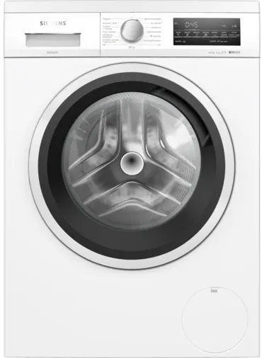 Máquina de Lavar Roupa iQ500 WU14UT62ES Carga Frontal 9Kg 1400 RPM (Branco) - SIEMENS