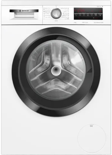 Máquina de Lavar Roupa Serie 6 WUU28T68ES 9Kg 1400RPM (Branco) - BOSCH