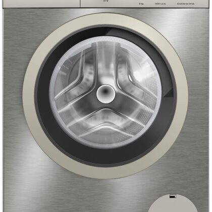 Máquina de Lavar Roupa WUU28T8XES 8Kg 1400RPM (Inox) - BOSCH