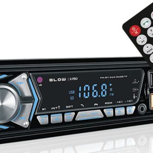 Auto Rádio MP3 4x 25W com FM/BT/SD/USB/AUX - BLOW