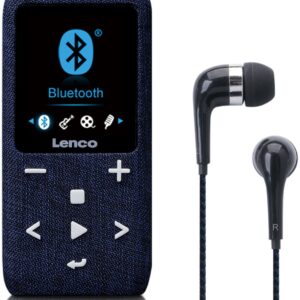 Leitor MP4 c/ Bluetooth XEMIO 861 8GB (Azul) - LENCO
