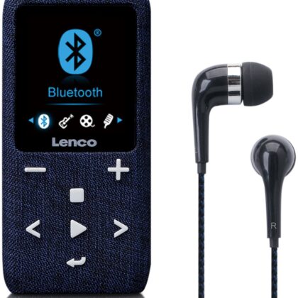 Leitor MP4 c/ Bluetooth XEMIO 861 8GB (Azul) - LENCO