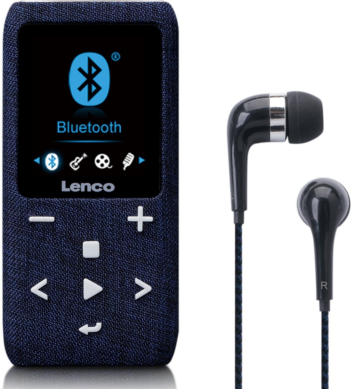 Leitor MP4 c/ Bluetooth XEMIO 861 8GB (Azul) - LENCO