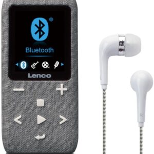 Leitor MP4 c/ Bluetooth XEMIO 861 8GB (Cinza) - LENCO