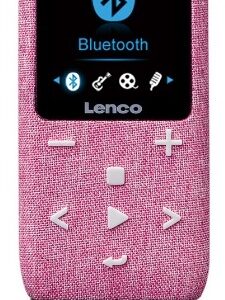 Leitor MP4 c/ Bluetooth XEMIO 861 8GB (Rosa) - LENCO
