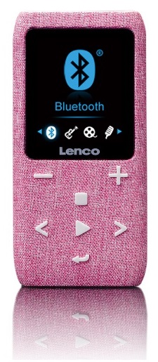 Leitor MP4 c/ Bluetooth XEMIO 861 8GB (Rosa) - LENCO