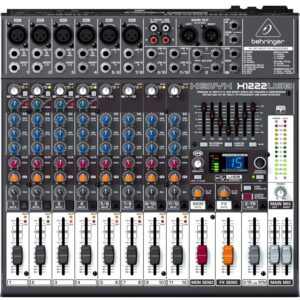 Mesa de Mistura 12 Canais c/ USB - Behringer