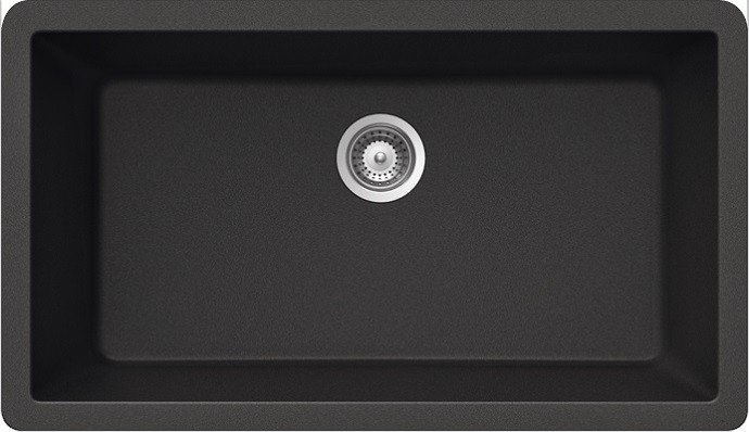 Lava Loiça Composite 84B Nero 838X469mm - RODI