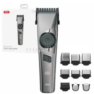 Máquina de Cortar Cabelo 9-EM-1 CF16 LCD Recarregável s/ Fios - XO