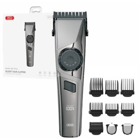 Máquina de Cortar Cabelo 9-EM-1 CF16 LCD Recarregável s/ Fios - XO