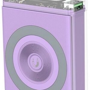 Mini PowerBank Magnética PR226 LED 10000mAh (Violeta) - XO