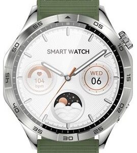 Smartwatch Watch4 1.43 AMOLED IP68 (Verde) - XO