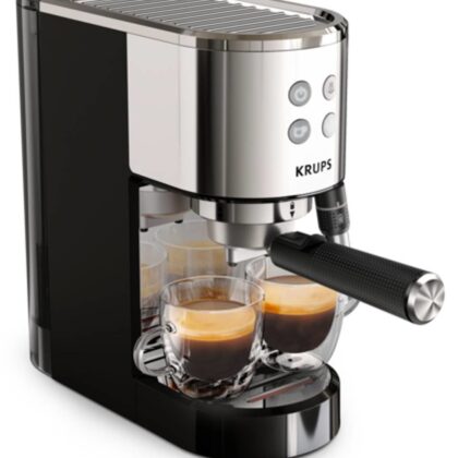 Máquina de Café Expresso Virtuoso 1L 1350W (Inox) - KRUPS