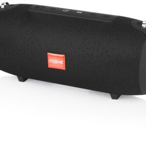 Coluna Bluetooth Portátil 2x 6W c/ Rádio FM + AUX + Acessórios (Preto) - BLOW