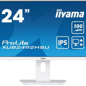 Monitor ProLite IPS LED 23.8 XUB2492HSU-W6 Full HD (Branco) - IIYAMA