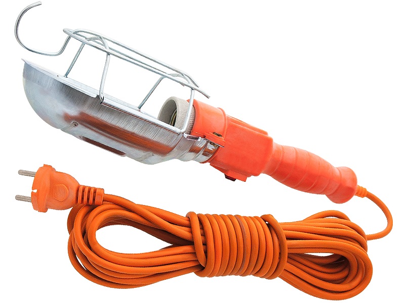 Gambiarra c/ Protecção em Rede Metálica (2 x 0,75mm²) 220V - 5 mts
