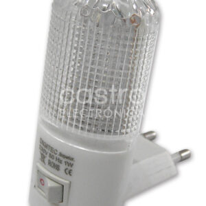 Luz Presença LED Noite c/ Interruptor ON-OFF 1W