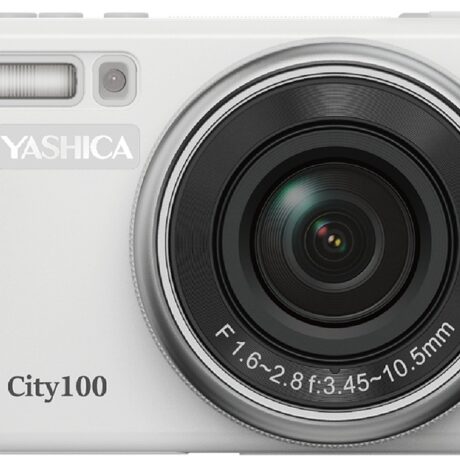 Máquina Fotográfica Digital City 100 (Prateado/Branco) - YASHICA
