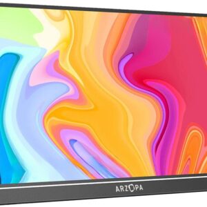 Monitor Port?til 16 Z1RC 60Hz 2560 x 1600p (Preto) - ARZOPA