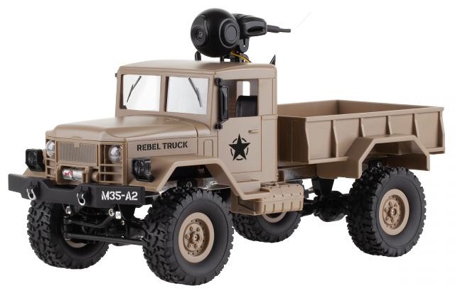 Carro RC Controlo Remoto c/ Câmara Wi-Fi (TRUCK) - REBEL