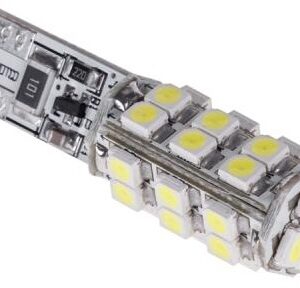 Blister 2x Lampadas T10/W5W 28 LEDs SMD 12V Branco 6000K CANBUS