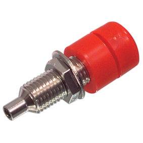Alvéolo comprido 4mm Vermelho