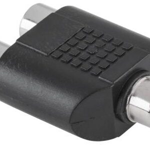 Ficha Adaptadora RCA Femea - 2x RCA Femea