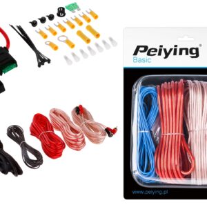 Kit de Instalação de Amplificador p/ Auto-Rádio - PEIYING