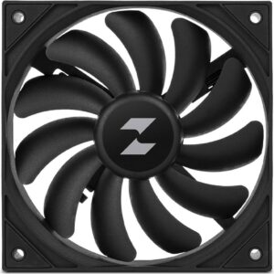 Ventoinha 120mm Core 120 PWM 1800RPM 4 Pinos PWM (Preto) - ZOLYD