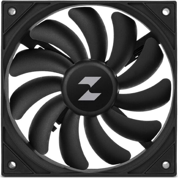Ventoinha 120mm Core 120 PWM 1800RPM 4 Pinos PWM (Preto) - ZOLYD