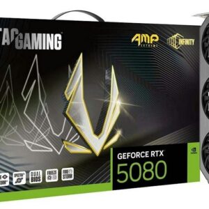 Placa Gr?fica GeForce RTX 5080 AMP Extreme INFINITY 16GB GDDR7 DLSS4 - ZOTAC