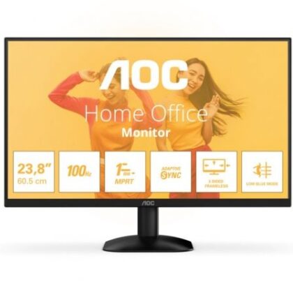 Monitor AOC 24B35HM2 24" Full HD VA 120 Hz 300 cd/m² 1 ms HDMI VGA Preto
