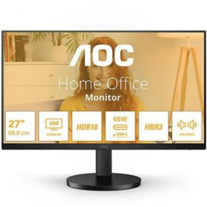 Monitor Professional AOC U27B3CF 27" 4K Multimídia Regulável em altura