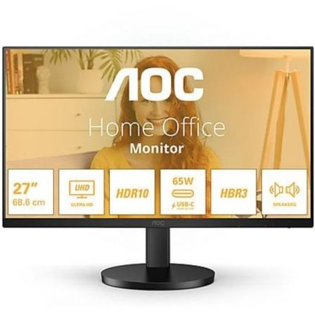 Monitor Professional AOC U27B3CF 27" 4K Multimídia Regulável em altura