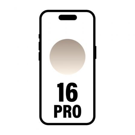 Smartphone Apple iPhone 16 Pro 128GB 6.3" 5G Castanho Claro Titanium