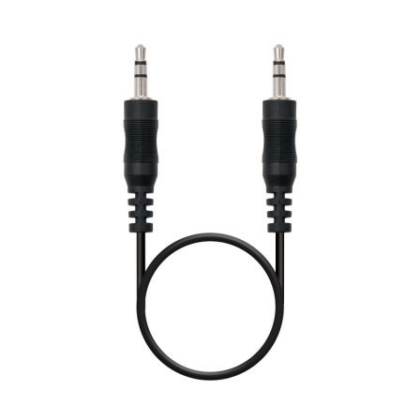 Cabo Audio Nanocable 10.24.0101 Jack 3.5 Macho - Jack 3.5 Macho 1.5Metros