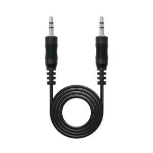 Cabo Audio Nanocable 10.24.0103 Jack 3.5 Macho – Jack 3.5 Macho 3Metros Preto