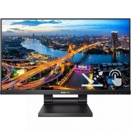 Monitor Profissional Touch Philips B-Line 222B1TC 21.5" Full HD Multimedia Preto